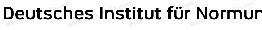 Deutsches Institut für Normung字体转换
